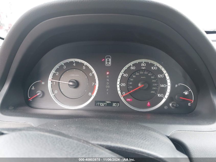 2009 HONDA ACCORD VIN: 1HGCP26869A199470