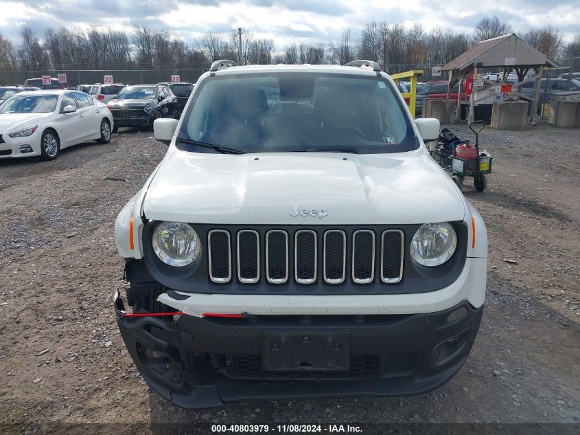 2017 Jeep Renegade Latitude 4X4 VIN: ZACCJBBB8HPG24834 Lot: 40803979