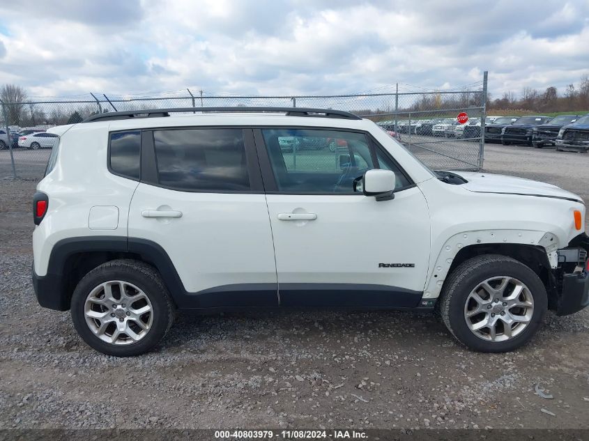 2017 Jeep Renegade Latitude 4X4 VIN: ZACCJBBB8HPG24834 Lot: 40803979