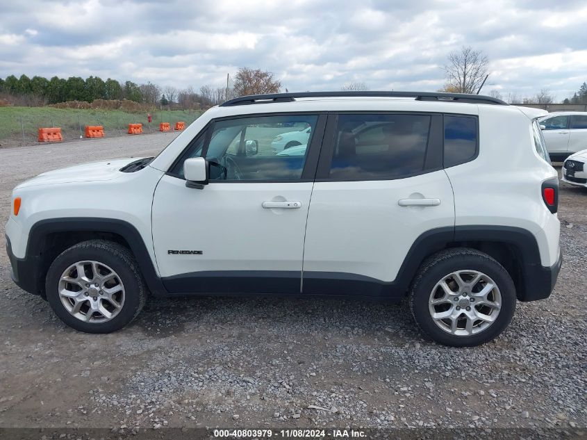 2017 Jeep Renegade Latitude 4X4 VIN: ZACCJBBB8HPG24834 Lot: 40803979