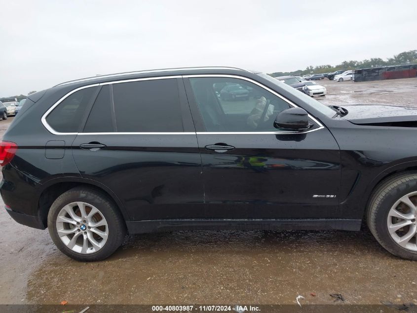 2014 BMW X5 Sdrive35I VIN: 5UXKR2C54E0C01717 Lot: 40803987