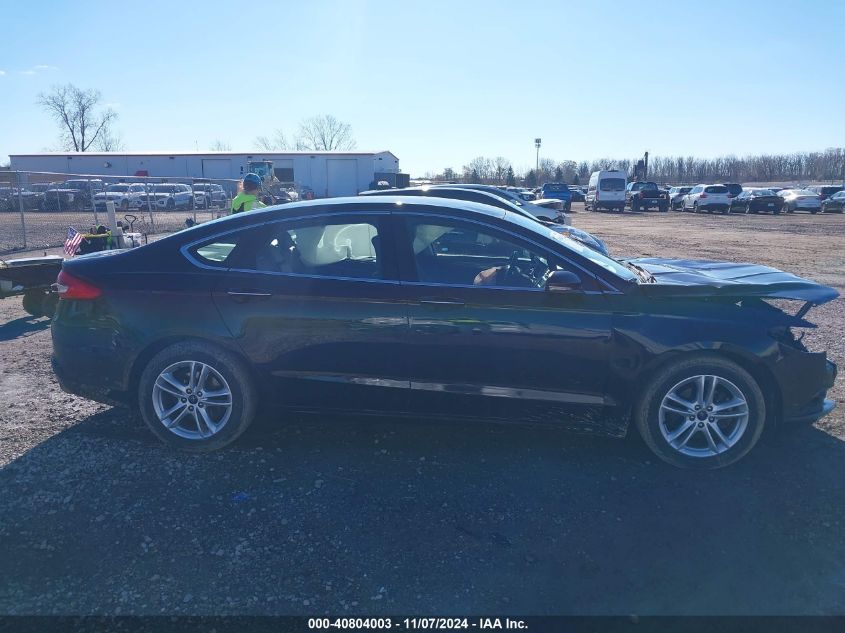 2018 Ford Fusion Se VIN: 3FA6P0HD7JR185880 Lot: 40804003