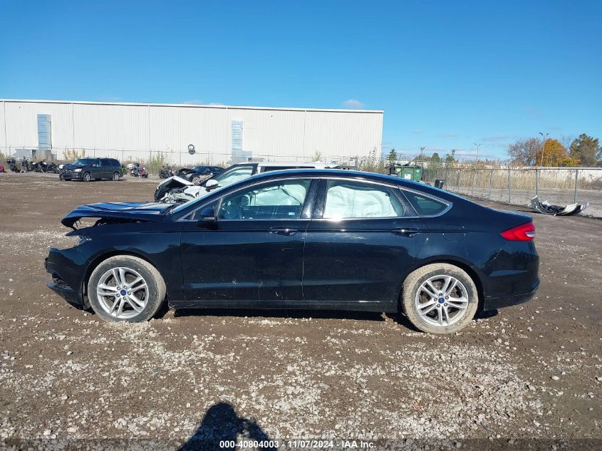 2018 Ford Fusion Se VIN: 3FA6P0HD7JR185880 Lot: 40804003