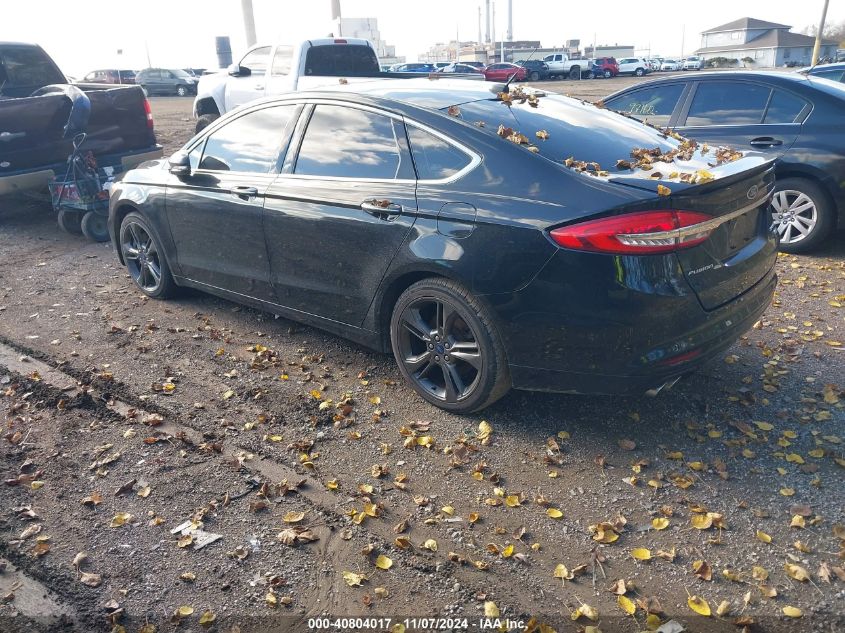 2017 FORD FUSION SPORT - 3FA6P0VP9HR246249