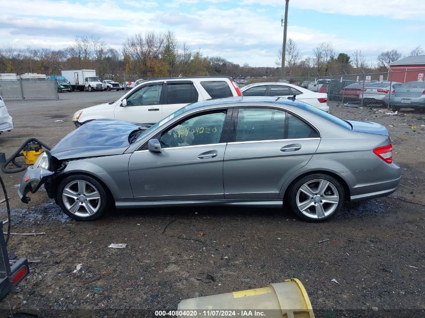 2010 Mercedes-Benz C 300 Luxury 4Matic/Sport 4Matic VIN: WDDGF8BB6AF474288 Lot: 40804020