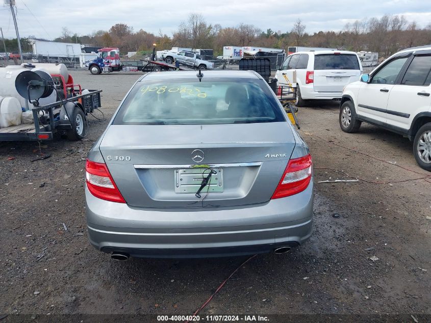 2010 Mercedes-Benz C 300 Luxury 4Matic/Sport 4Matic VIN: WDDGF8BB6AF474288 Lot: 40804020