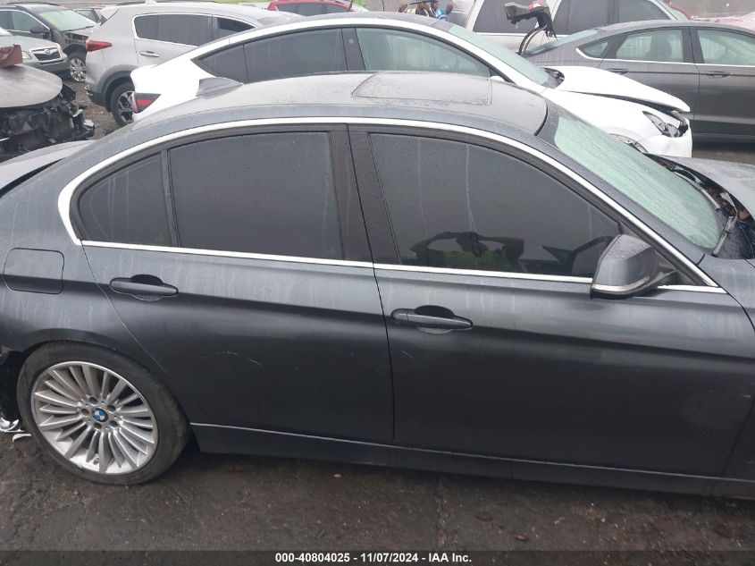 2013 BMW 328I VIN: WBA3A5G5XDNP19593 Lot: 40804025