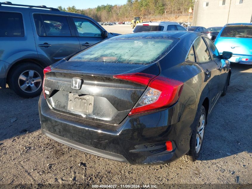 2018 Honda Civic Lx VIN: 2HGFC2F50JH525655 Lot: 40804027