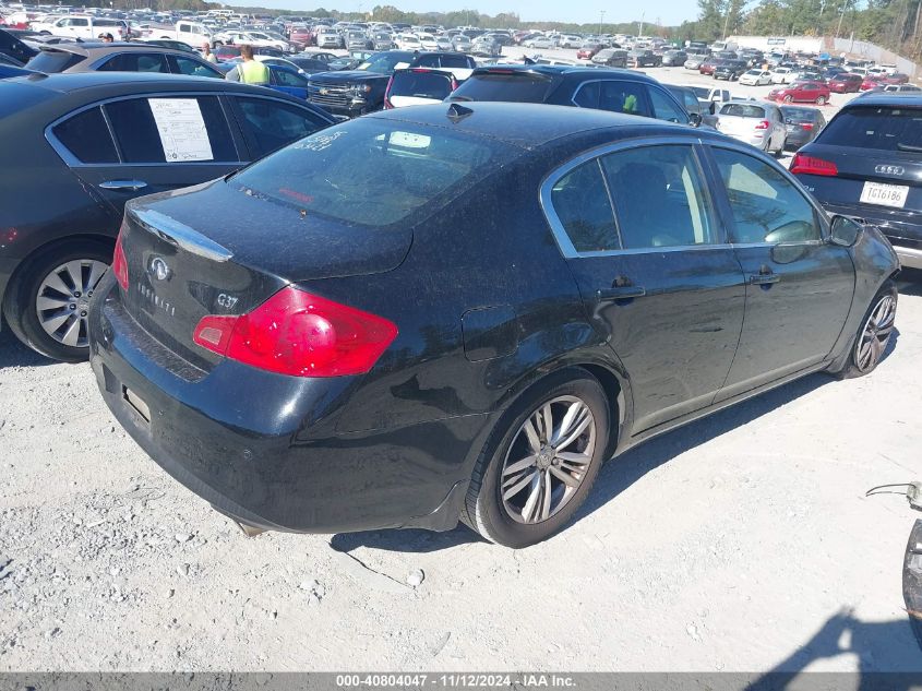 2013 Infiniti G37 Journey VIN: JN1CV6AP9DM725188 Lot: 40804047