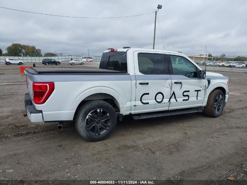 2022 Ford F-150 Xlt VIN: 1FTFW1C86NKD76858 Lot: 40804053