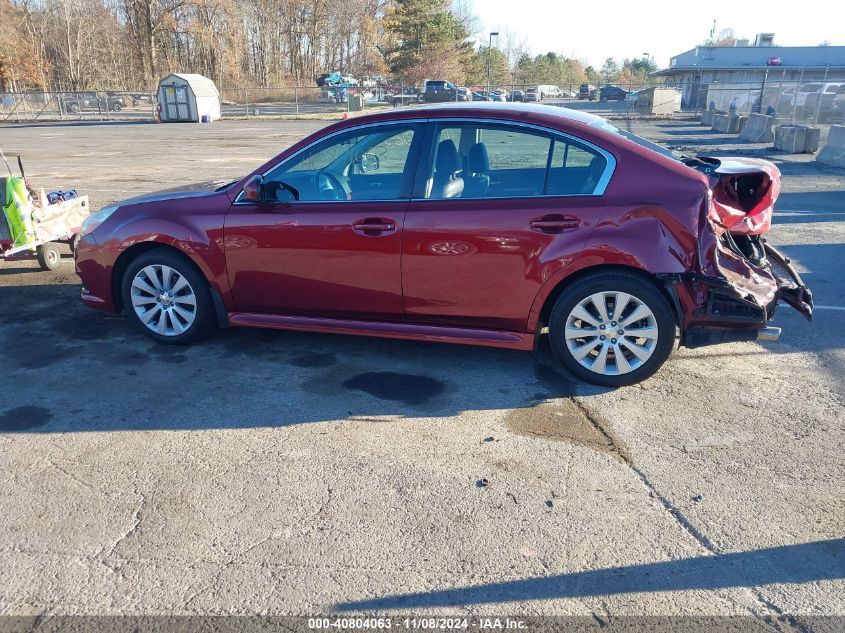 2010 Subaru Legacy 2.5I Limited VIN: 4S3BMBK66A3240146 Lot: 40804063