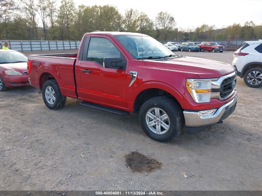 2021 Ford F-150 Xlt VIN: 1FTMF1E54MKD07529 Lot: 40804081