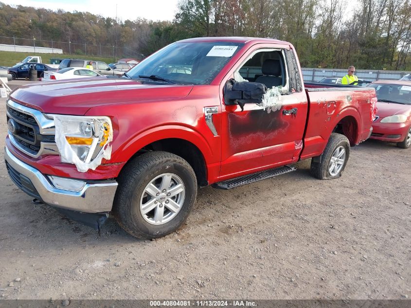 2021 Ford F-150 Xlt VIN: 1FTMF1E54MKD07529 Lot: 40804081