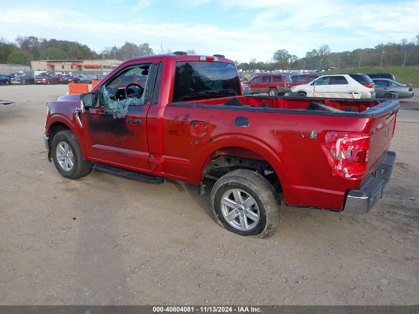 2021 Ford F-150 Xlt VIN: 1FTMF1E54MKD07529 Lot: 40804081