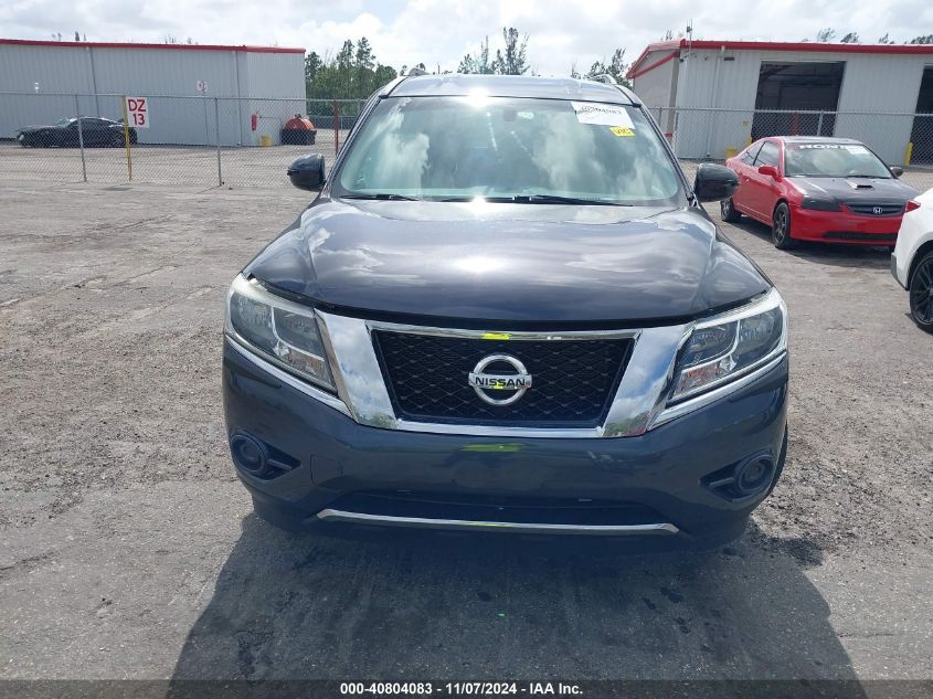 2013 Nissan Pathfinder Sv VIN: 5N1AR2MM6DC668162 Lot: 40804083