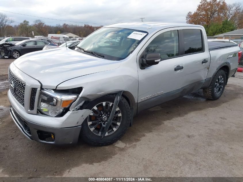 2019 Nissan Titan Pro-4X VIN: 1N6AA1E53KN505450 Lot: 40804087