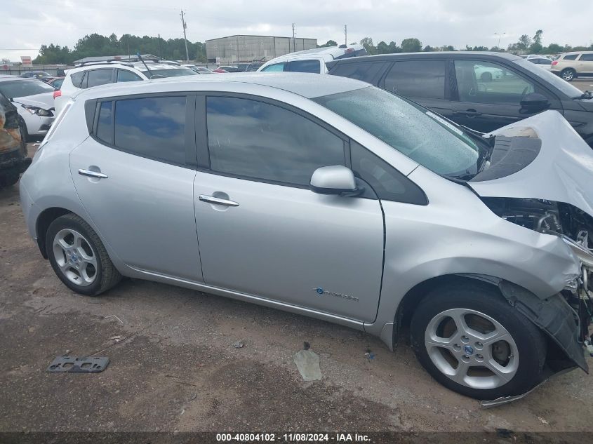 2014 Nissan Leaf Sv VIN: 1N4AZ0CP4EC333641 Lot: 40804102