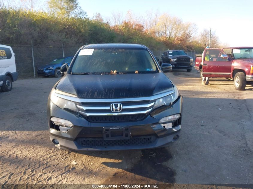 2017 Honda Pilot Ex VIN: 5FNYF6H34HB067992 Lot: 40804104