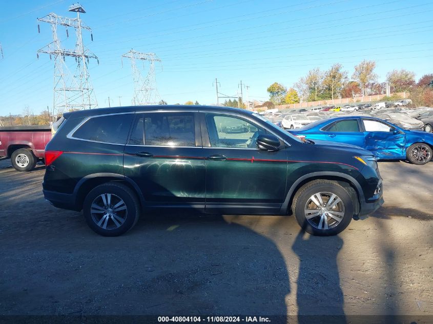 2017 Honda Pilot Ex VIN: 5FNYF6H34HB067992 Lot: 40804104