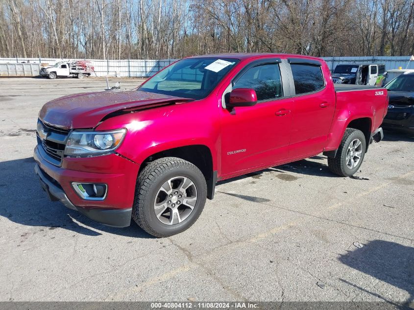 VIN 1GCGTDEN5H1265410 2017 Chevrolet Colorado, Z71 no.2