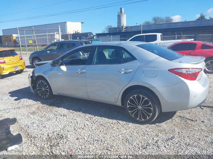 2014 Toyota Corolla S Plus VIN: 2T1BURHE4EC128076 Lot: 40804117