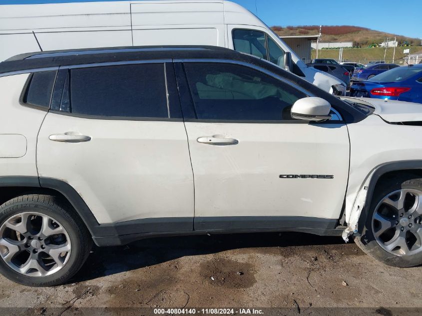 2018 Jeep Compass Limited 4X4 VIN: 3C4NJDCB4JT485027 Lot: 40804140