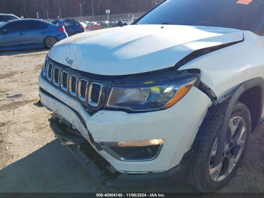 2018 Jeep Compass Limited 4X4 VIN: 3C4NJDCB4JT485027 Lot: 40804140