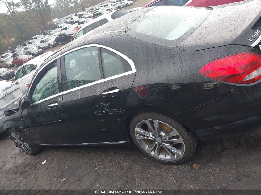 2016 MERCEDES-BENZ C 300 LUXURY/SPORT - 55SWF4JB4GU126856