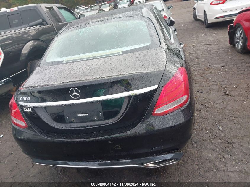 2016 MERCEDES-BENZ C 300 LUXURY/SPORT - 55SWF4JB4GU126856