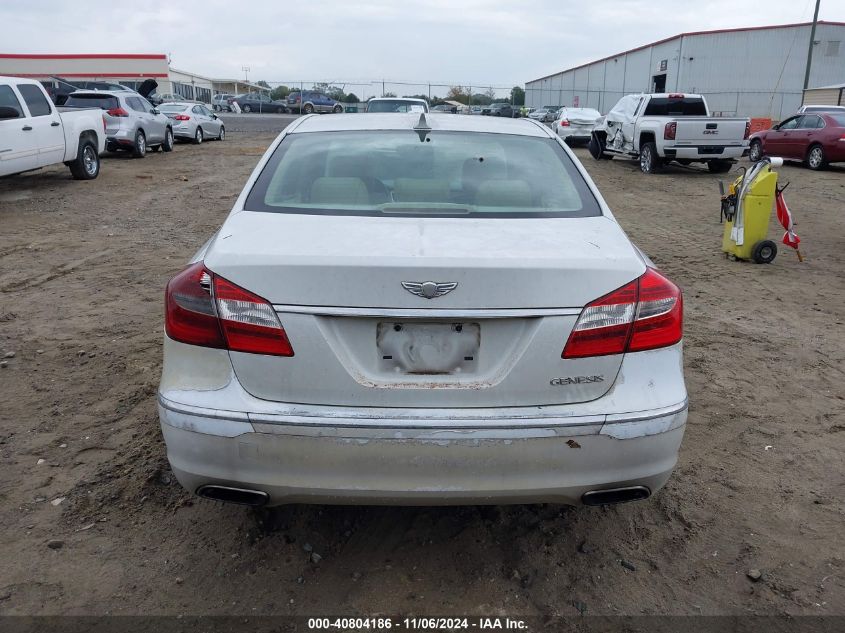 2013 Hyundai Genesis 3.8 VIN: KMHGC4DDXDU246042 Lot: 40804186