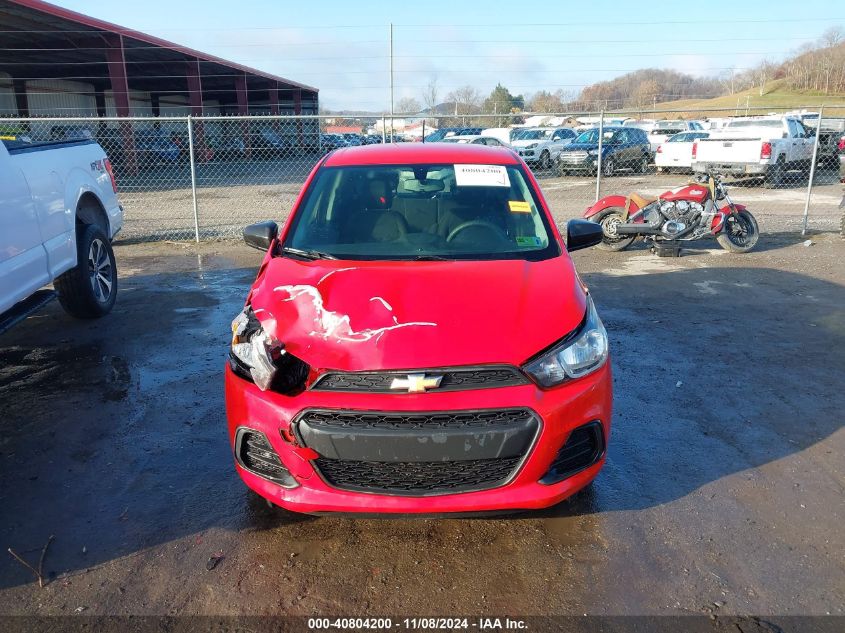 2017 Chevrolet Spark Ls Cvt VIN: KL8CB6SA0HC840492 Lot: 40804200