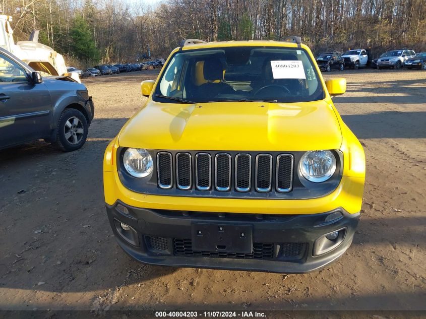 2016 Jeep Renegade Latitude VIN: ZACCJABT5GPD58948 Lot: 40804203