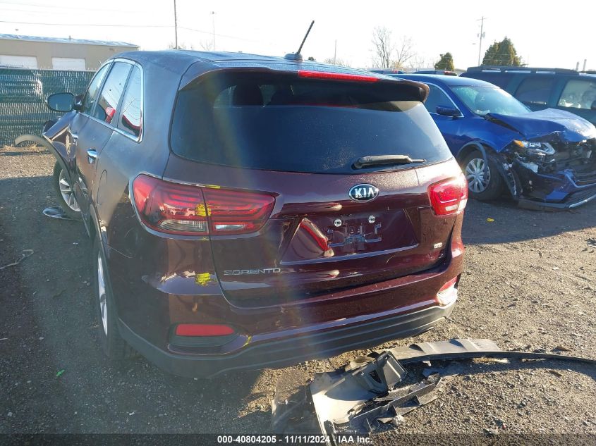 2019 Kia Sorento L/Lx VIN: 5XYPGDA37KG463096 Lot: 40804205