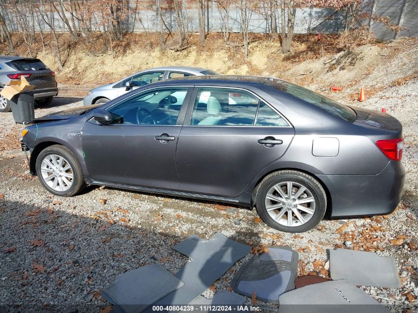 2013 Toyota Camry Hybrid Xle VIN: 4T1BD1FK0DU087145 Lot: 40804239