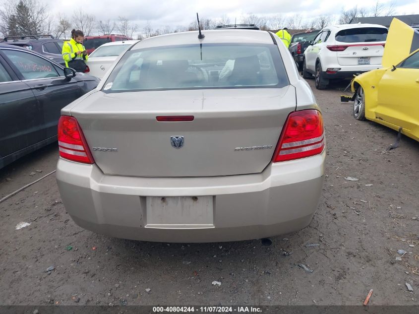 2009 Dodge Avenger Se/Sxt VIN: 1B3LC46B09N535478 Lot: 40804244