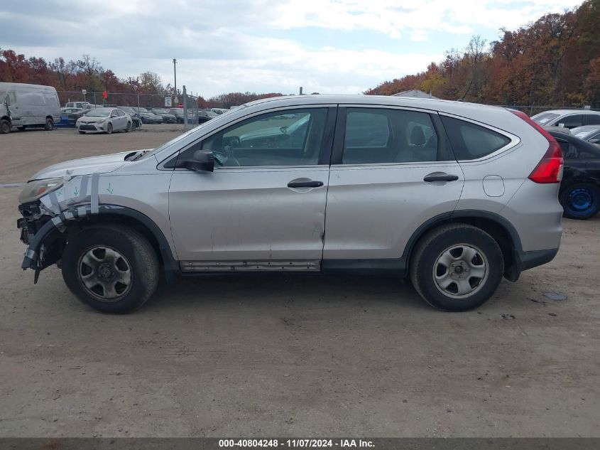 2016 Honda Cr-V Lx VIN: 2HKRM4H38GH618553 Lot: 40804248