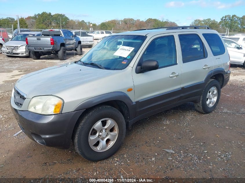 2003 Mazda Tribute Lx V6 VIN: 4F2YZ04183KM10842 Lot: 40804268