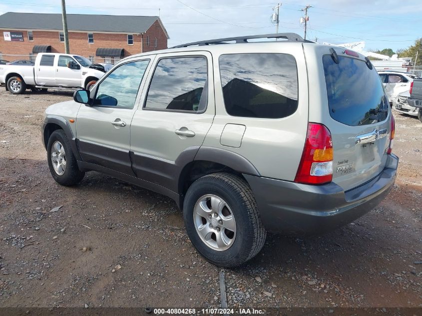 2003 Mazda Tribute Lx V6 VIN: 4F2YZ04183KM10842 Lot: 40804268