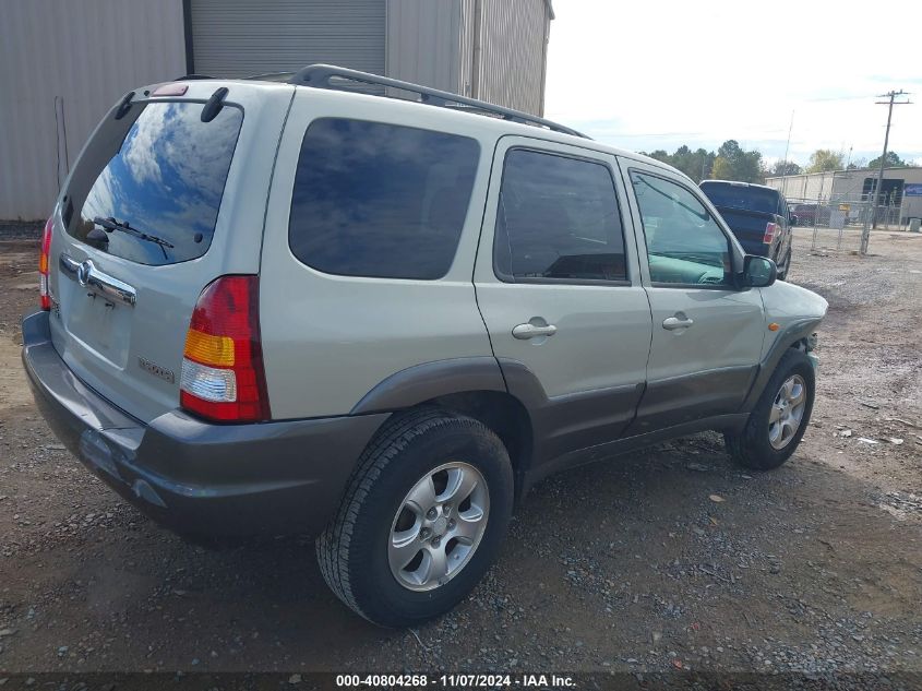 2003 Mazda Tribute Lx V6 VIN: 4F2YZ04183KM10842 Lot: 40804268