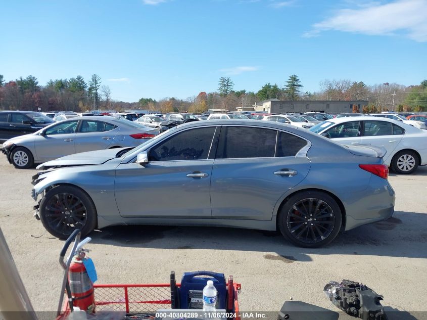 2014 Infiniti Q50 Premium VIN: JN1BV7AR0EM699715 Lot: 40804289