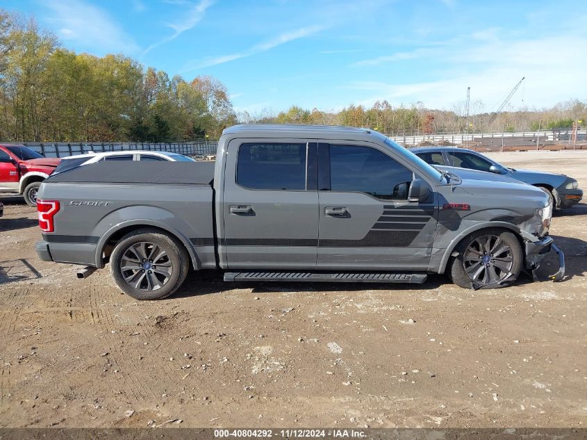 2018 Ford F-150 Xlt VIN: 1FTEW1CP3JFA00477 Lot: 40804292