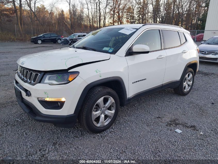 2018 Jeep Compass Latitude 4X4 VIN: 3C4NJDBB7JT332109 Lot: 40804302