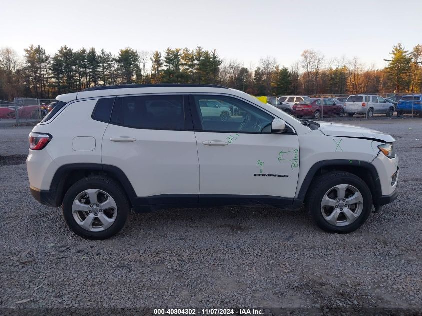 2018 Jeep Compass Latitude 4X4 VIN: 3C4NJDBB7JT332109 Lot: 40804302