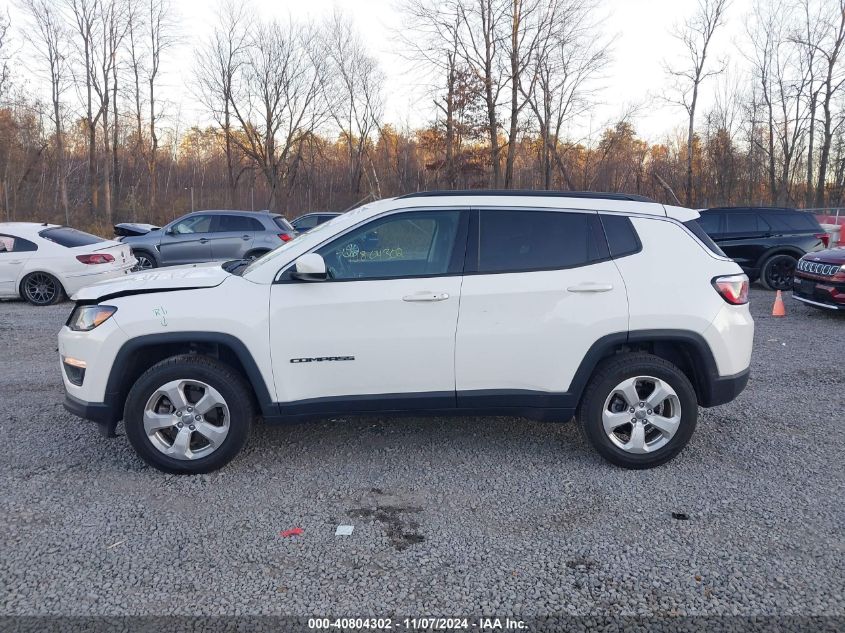 2018 Jeep Compass Latitude 4X4 VIN: 3C4NJDBB7JT332109 Lot: 40804302