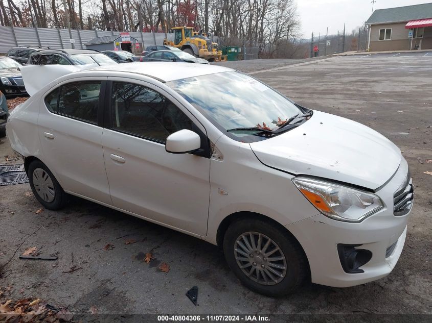 2017 Mitsubishi Mirage G4 Es VIN: ML32F3FJ7HH002160 Lot: 40804306