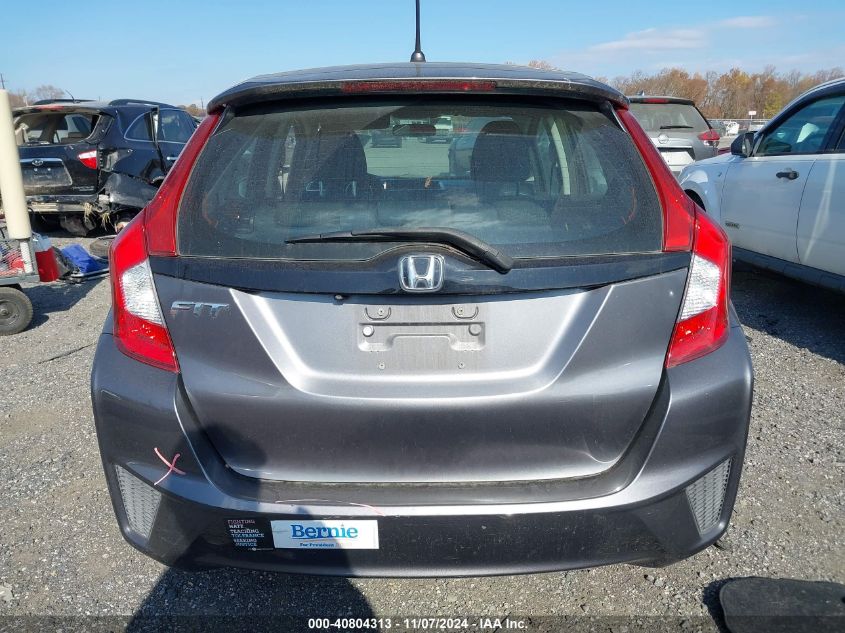 2015 Honda Fit Lx VIN: 3HGGK5H58FM714309 Lot: 40804313