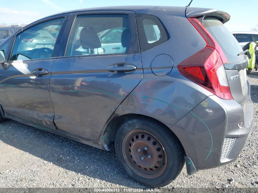 2015 Honda Fit Lx VIN: 3HGGK5H58FM714309 Lot: 40804313