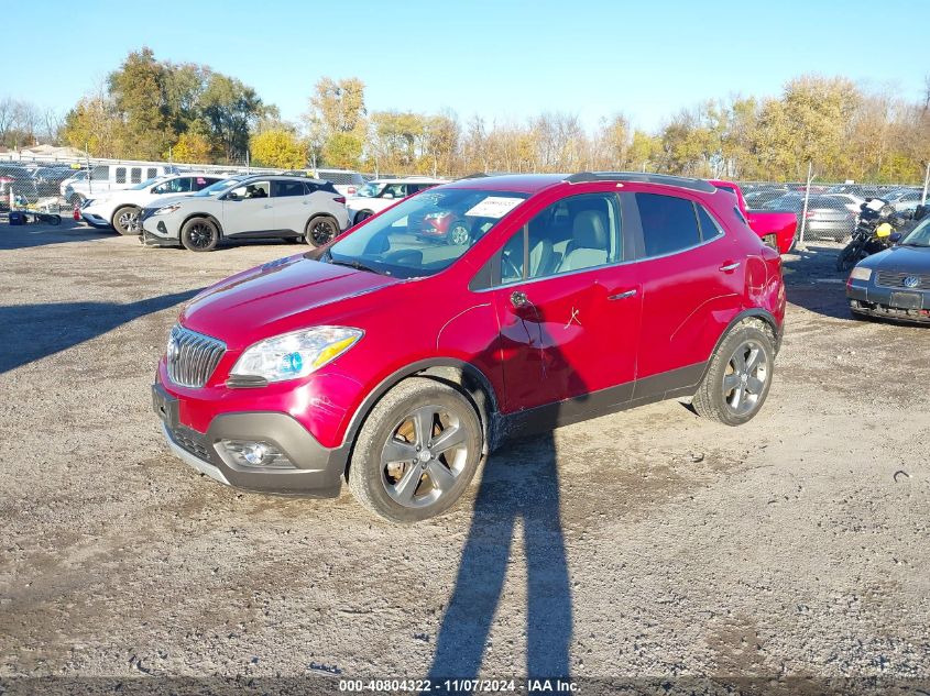 VIN KL4CJFSB0EB779420 2014 BUICK ENCORE no.2