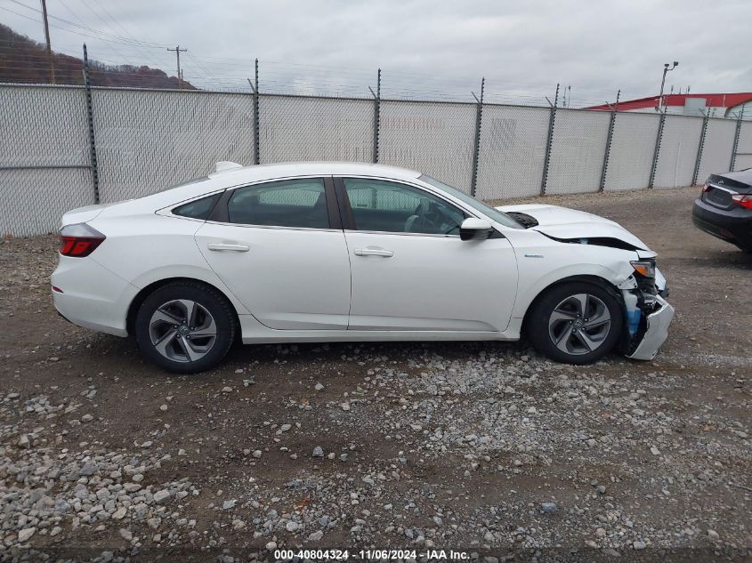 2019 Honda Insight Lx VIN: 19XZE4F16KE026404 Lot: 40804324