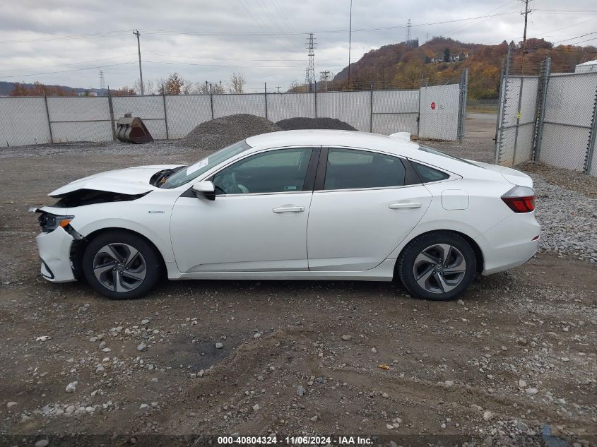 2019 Honda Insight Lx VIN: 19XZE4F16KE026404 Lot: 40804324